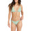 Roxy Bikini Set Τριγωνάκι Πράσινο Mint ERJX203588-GHZ0