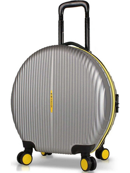 My Valise 853MYV5821 Βαλίτσα Καμπίνας 53x43x27cm με 4 Ρόδες Γκρι