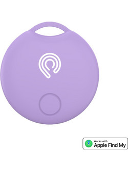 Hyperloq NeoTag Apple Mauve Anti-Lost Tracker Apple Find My Lilac 1 Pack