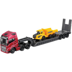 Maisto Mini Work Machines Big Hauler Volvo FH16 & Volvo A25G Truck 11681-4