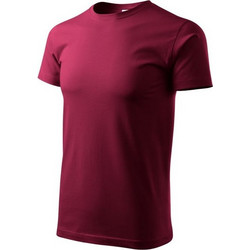 Malfini Heavy New Ανδρικό Αθλητικό T-Shirt Μπορντό MLI-13786