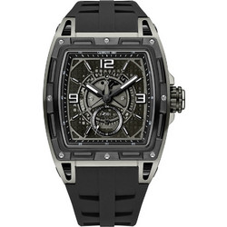 Cerruti 1881 Belluno Ανδρικό Ρολόι με Μαύρο Καουτσούκ Λουράκι CIWGQ0073702