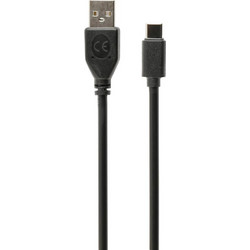 Gembird USB-A to USB-C 1.8m Black GEMCCP-USB2-AMCM-6