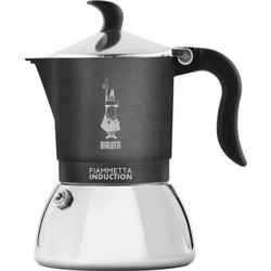 Bialetti Fiammetta Induction Μπρίκι Espresso 2Cups Γκρι