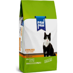 PawPaw Adult Sterilised with Salmon 7kg