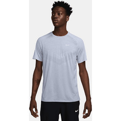 Nike Stride Ανδρικό Αθλητικό T-Shirt Γκρι HV5203-057