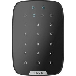 Ajax Keypad Plus Black Ασύρματο Πληκτρολόγιο Συναγερμού Αφής RFID