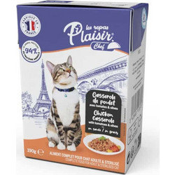 Plaisir Chef Adult Sterilised with Chicken 190gr