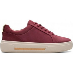 Clarks Hollyhock Walk Γυναικεία Sneakers Μπορντό 26178842