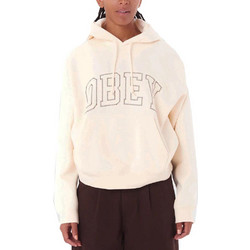 Obey Γυναικείο Φούτερ Oversized με Κουκούλα & Τσέπες Κίτρινο 211610146-UBL