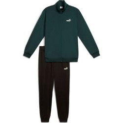 Puma Essentials Poly Suit Ανδρικό Σετ Φόρμας με Λάστιχο Κυπαρισσί Μαύρο 684847-75