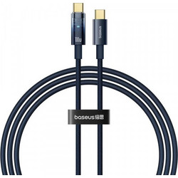 Baseus Explorer Braided USB-C to USB-C 100W 1m Navy Blue P10319704321-00