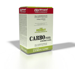 Fit & Shape Carbo Fuel Energy Gel Salted Lemon Lime 12τμχ