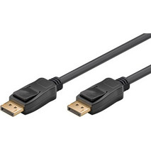 Goobay Καλώδιο DisplayPort 1.4 to DisplayPort Male 1m Black 64797