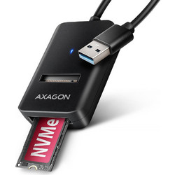 Axagon ADM2-AM Adapter USB 3.2 to M.2 0.1m