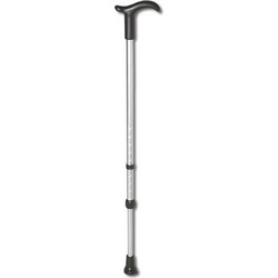 Silver Robotec Simplex Μπαστούνι Μονόποδο Αλουμινίου Πτυσσόμενο Ασημί 73-95.5cm