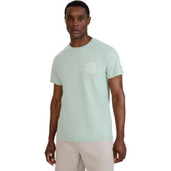 4F Ανδρικό Αθλητικό T-Shirt Γαλάζιο 4FWSS25TTSHM1980-47S