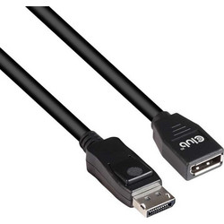 CLUB3D Καλώδιο DisplayPort 1.4 to DisplayPort Female 2m Black CAC-1022