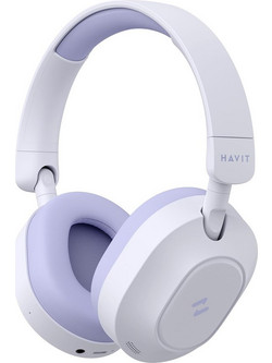 Havit H668BT Ενσύρματα & Ασύρματα Bluetooth Ακουστικά Studio Over Ear Μωβ