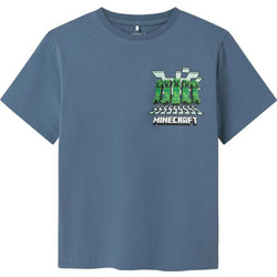 Name It Minecraft Παιδικό T-Shirt Κοντομάνικο Μπλε 13243275
