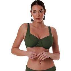 Bluepoint Bikini Top με Ενίσχυση Χακί 25066088E-26