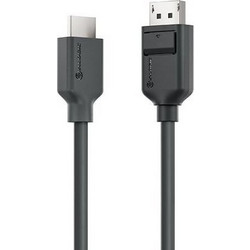 Alogic Καλώδιο DisplayPort to HDMI Male 2m Black EL2DPHD-02