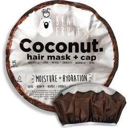 Bear Fruits Coconut Σετ Περιποίησης Μαλλιών Μάσκα 20ml + Σκουφάκι