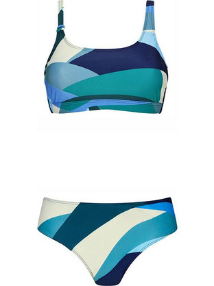 Amoena Lisbon Bikini Set Μπουστάκι Navy Μπλε Μπλε 71754-71755