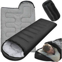 Verk Group Sleeping Bag Μονό 3 Εποχών Μαύρο