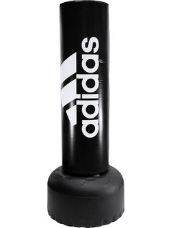 Adidas AdiBAC43 Σάκος Μποξ Δαπέδου 177cm Μαύρος Λευκός