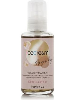 Inebrya Ice Cream Argan Age Pro Argan Λάδι Μαλλιών για Επανόρθωση 100ml