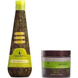 Macadamia Deep Repair Σετ Περιποίησης Μαλλιών Μάσκα 236ml + Σαμπουάν 300ml