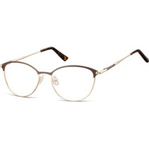 Sunoptic M295B Γυναικείος Σκελετός Γυαλιών Οράσεως Μεταλλικός Χρυσός Μαύρος