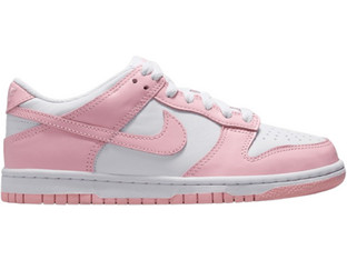 Nike Dunk Low Παιδικά Sneakers Διαφανή Ροζ FB9109-125