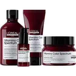 L'Oreal Professionnel Serie Expert Vitamino Color Spectrum Σετ Περιποίησης Μαλλιών Conditioner 200ml + Serum 30ml + Μάσκα 250ml + Σαμπουάν 300ml