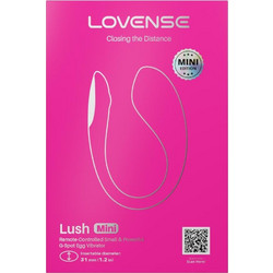 Lovense Lush Mini Vibrator Δονητής Egg για Ζευγάρια με App Control Ροζ