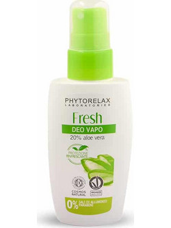 Phytorelax Fresh Aloe Vera Φυσικό Αποσμητικό Spray Χωρίς Αλουμίνιο 75ml