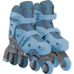 Globber Inline Αυξομειούμενα Rollers Παιδικά Γαλάζια