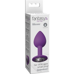 Pipedream Fantasy for Her Little Gem Small Πρωκτική Σφήνα Diamond Plug 7.2cm Μωβ