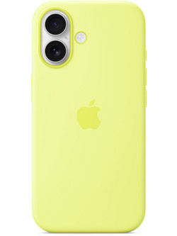 Apple Silicone MagSafe Back Cover Neon Yellow (iPhone 17)