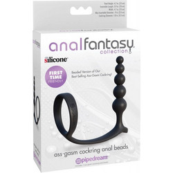 Pipedream Anal Fantasy Ass-Gasm Πρωκτική Σφήνα Μαύρη D-236539