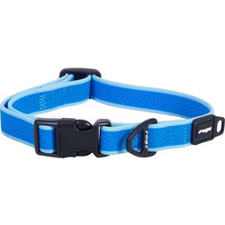 Rogz Amphibian Κολάρο Σκύλου Μπλε 2x34-56cm