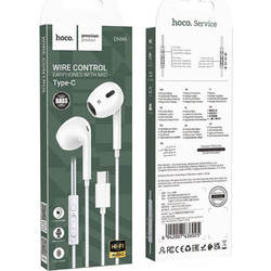 Hoco DM46 Handsfree USB-C White