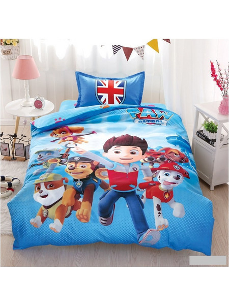 Mc Decor 4925 Σετ Παιδική Παπλωματοθήκη Μονή Βαμβακερή 160x240 Γαλάζια