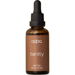 Aqba Tanity Self Tan Drops Dark Σώματος 50ml