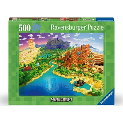 Puzzle Ravensburger Minecraft 500 Κομμάτια