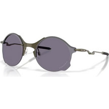 Oakley OO6026 01 Ανδρικά Γυαλιά Ηλίου Στρογγυλά Μεταλλικά Ασημί με Μαύρο Φακό