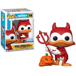 Funko Pop! Disney Mickey & Friends 1446 Devil Donald with Pumpkin