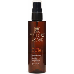 Yellow Rose Summer Sun Λάδι Μαυρίσματος Σώματος SPF10 200ml