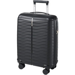 Paulter 1025-55 Βαλίτσα Καμπίνας 55x38x20cm με 4 Ρόδες Μαύρη